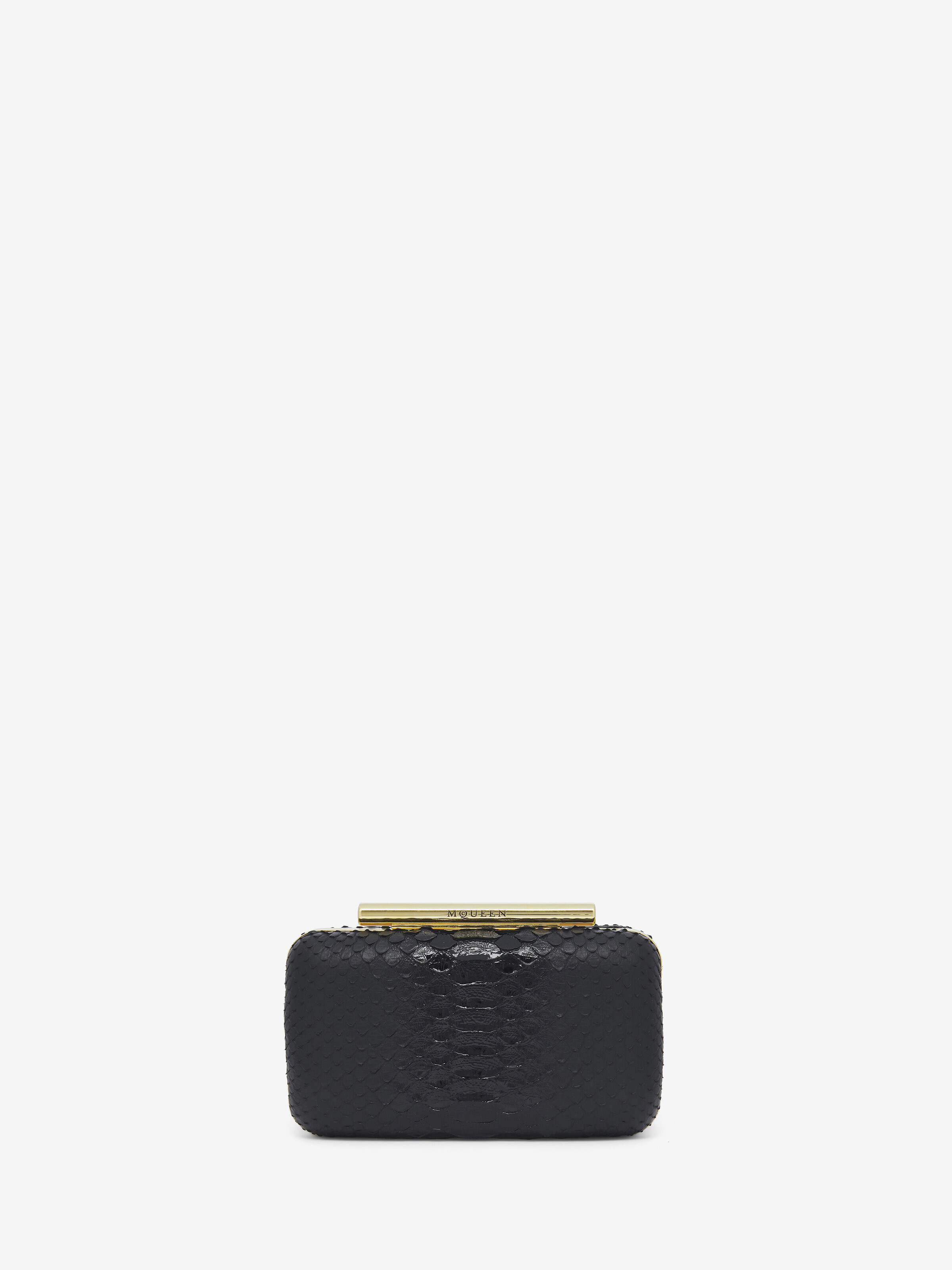 McQueen T-Bar Box Clutch