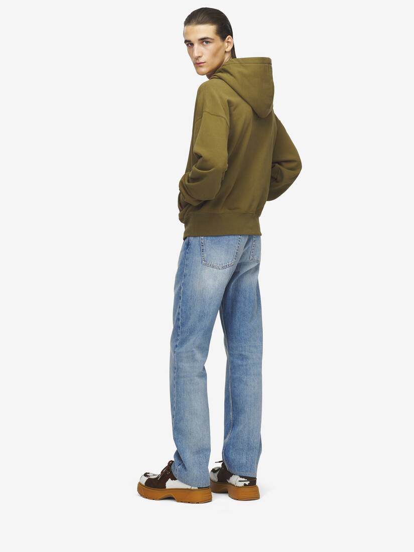 Hooded Zip Through Sweatshirt | Alexander McQueen - image 4