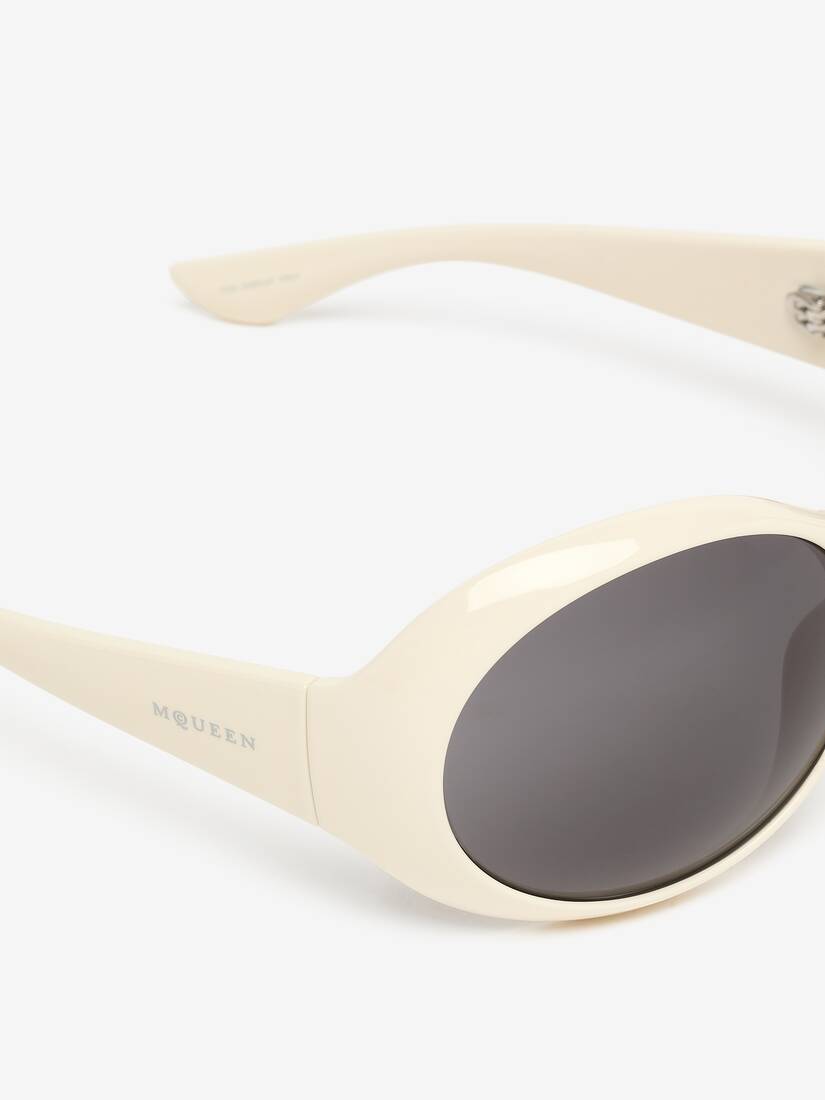 Lunettes de soleil rondes Kate | Alexander McQueen - image 5
