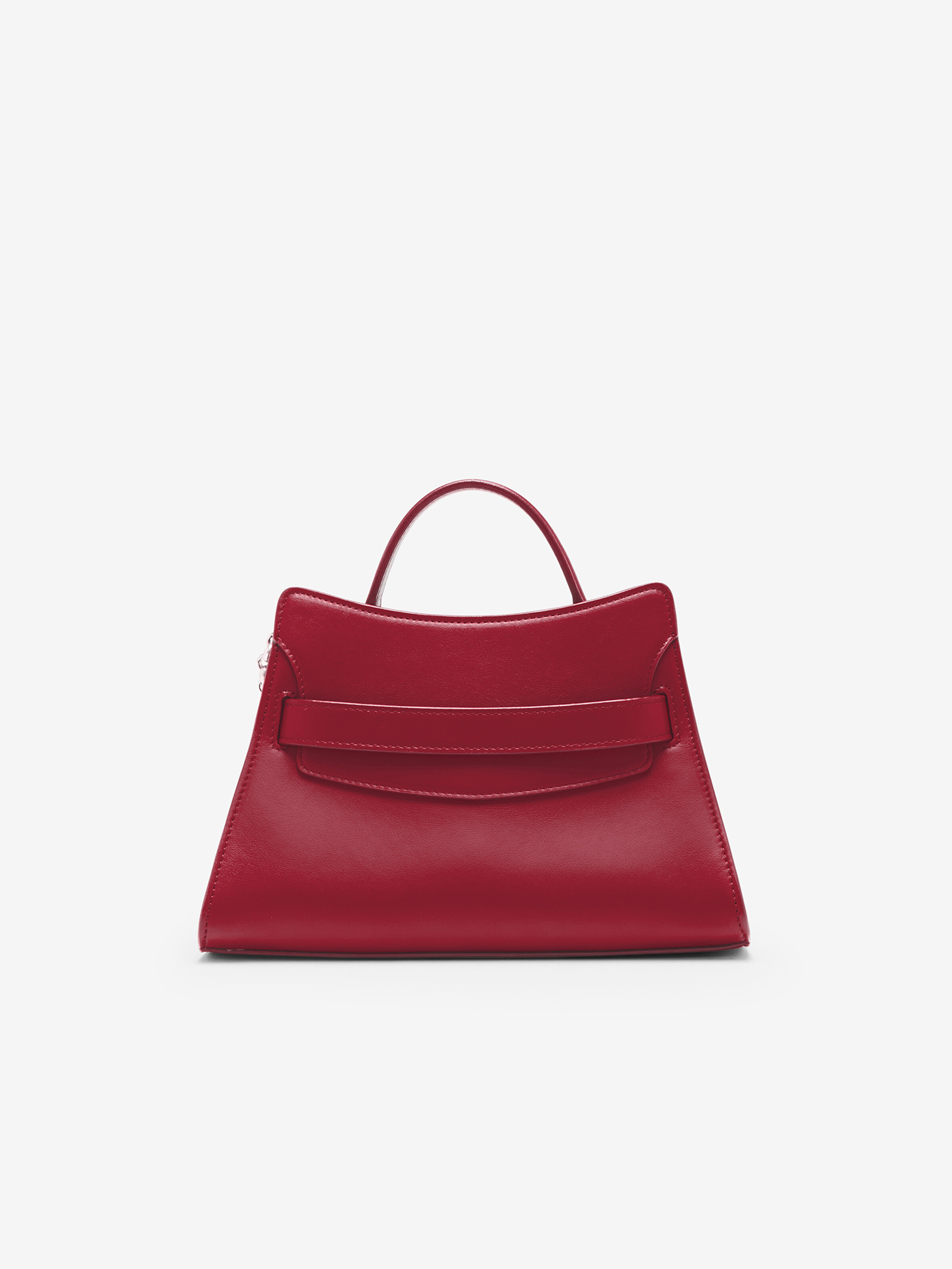 Women's Locke Shoulder Mini in Red in Calf Leather | Alexander McQueen - image 4