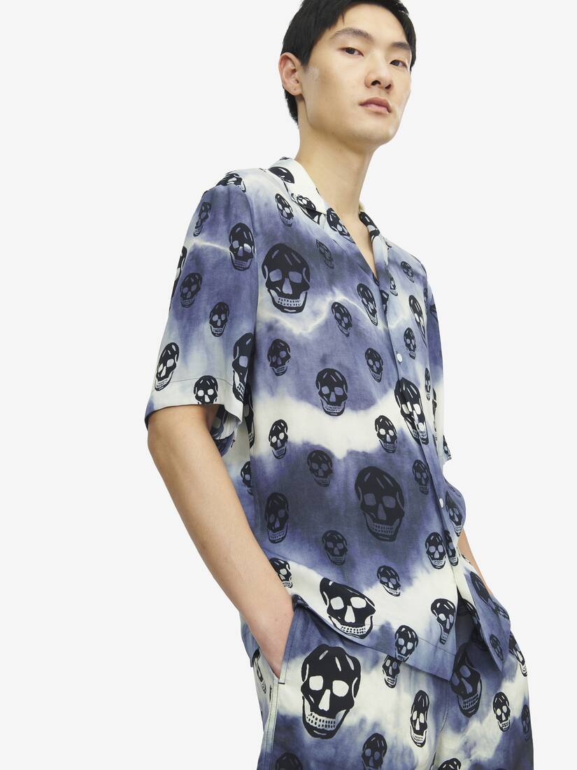 Chemise hawaïenne Skull dégradée | Alexander McQueen - image 5