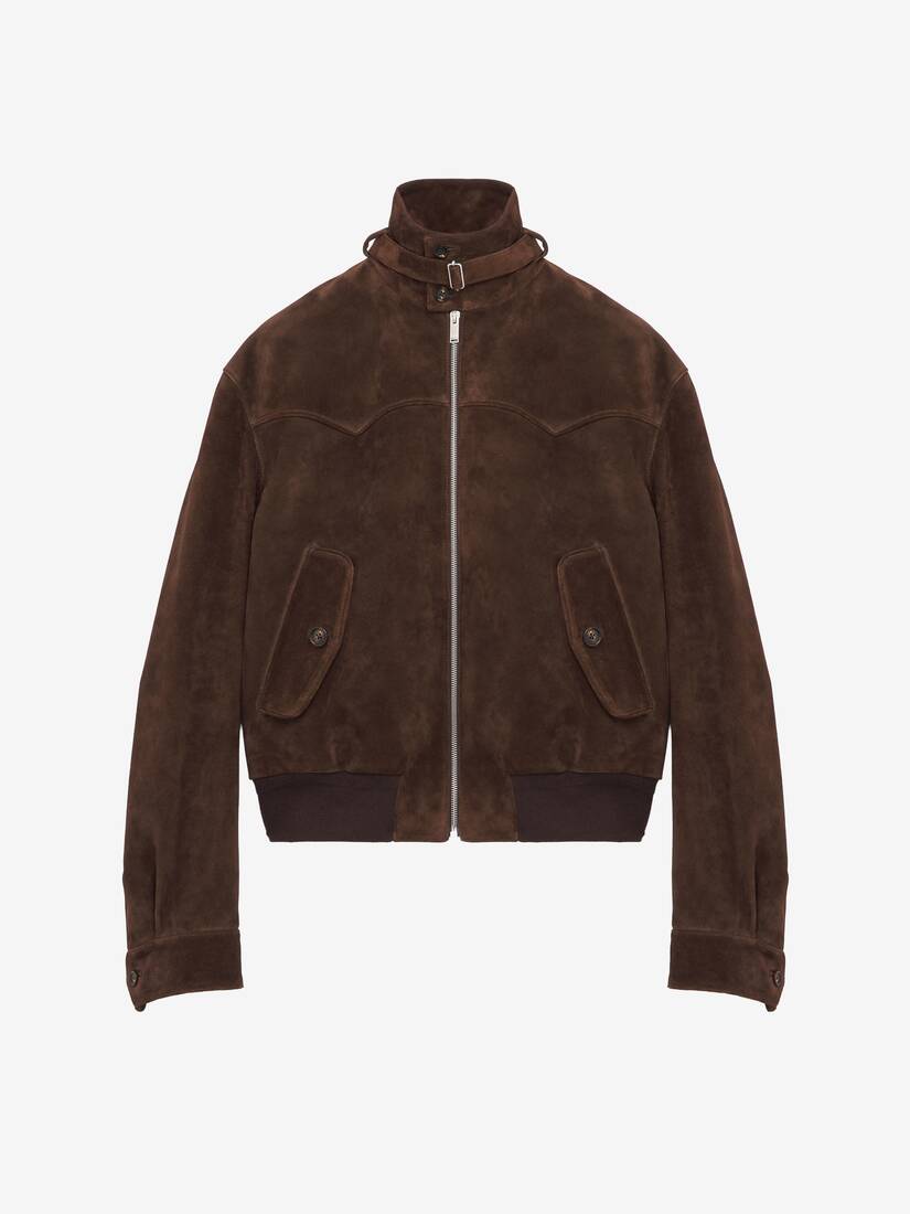 Suede Blouson