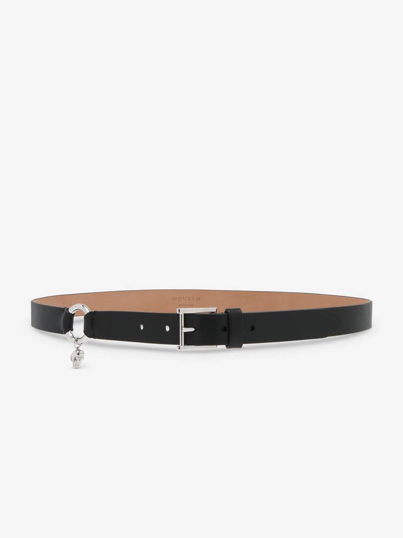 Ceinture à anneau Skull | Alexander McQueen - image 1