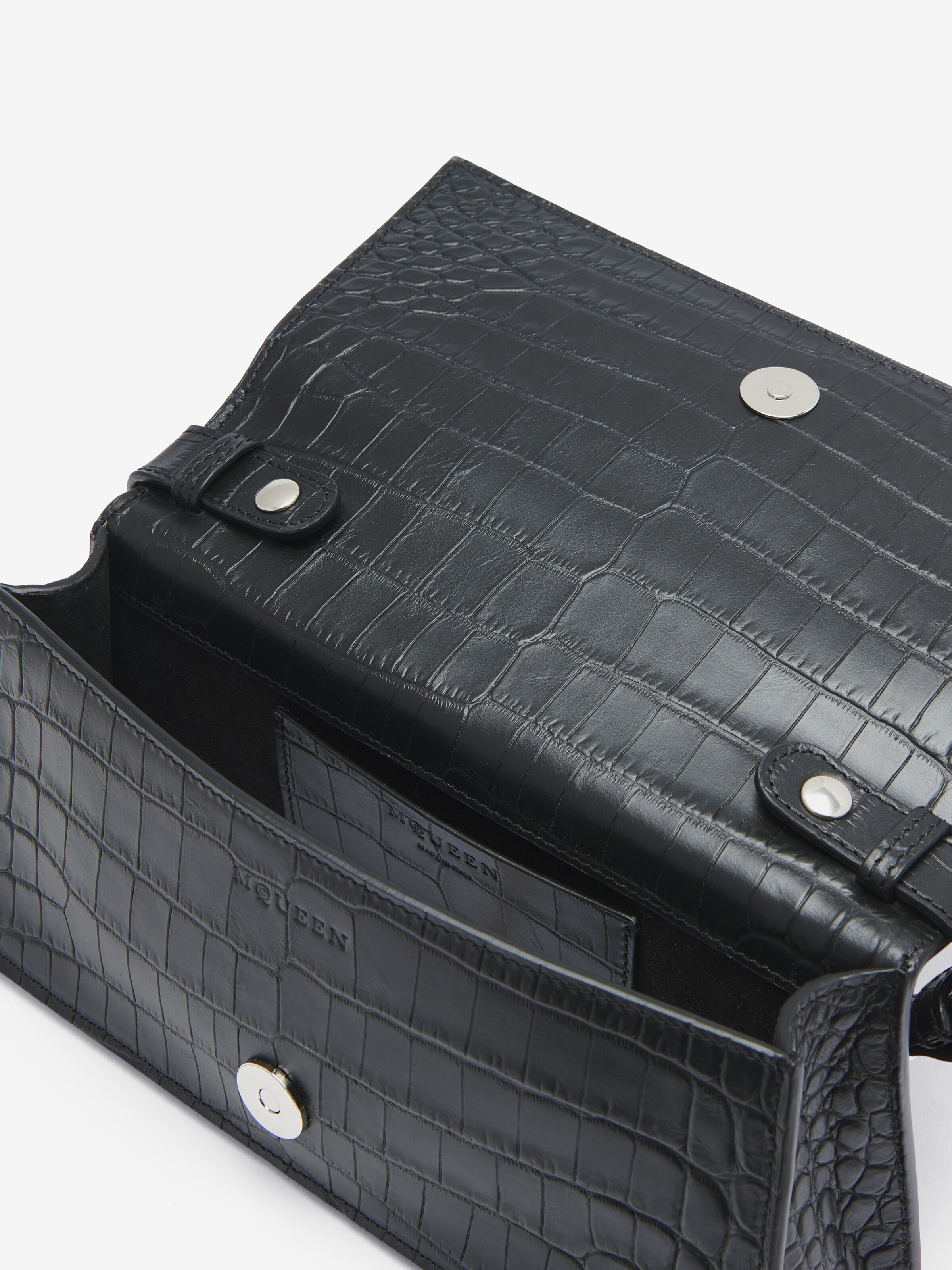 Mini Sac Jewelled pour Femme en Noir in Cuir de veau | Alexander McQueen - image 5