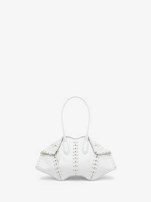 Women's Manta Bag in White | McQueen US