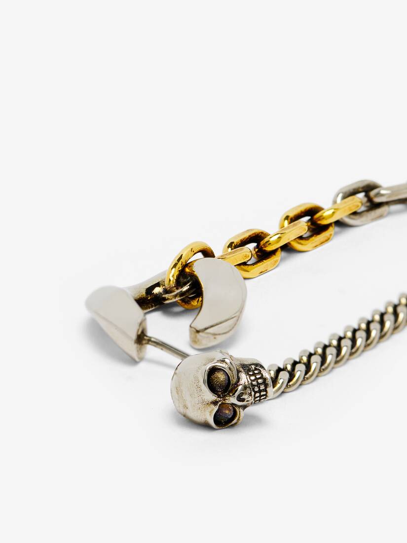 Dual Chain Earrings | Alexander McQueen - image 3