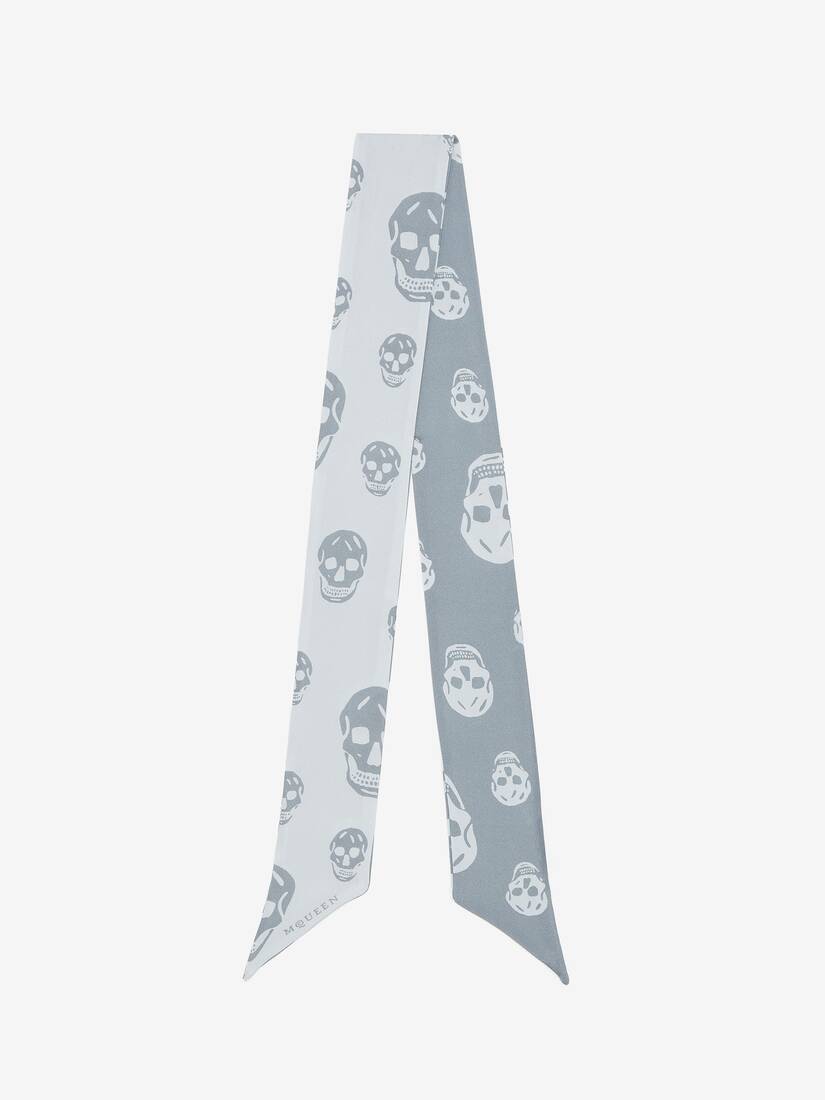 Ribbon Skull Scarf | Alexander McQueen - image 1