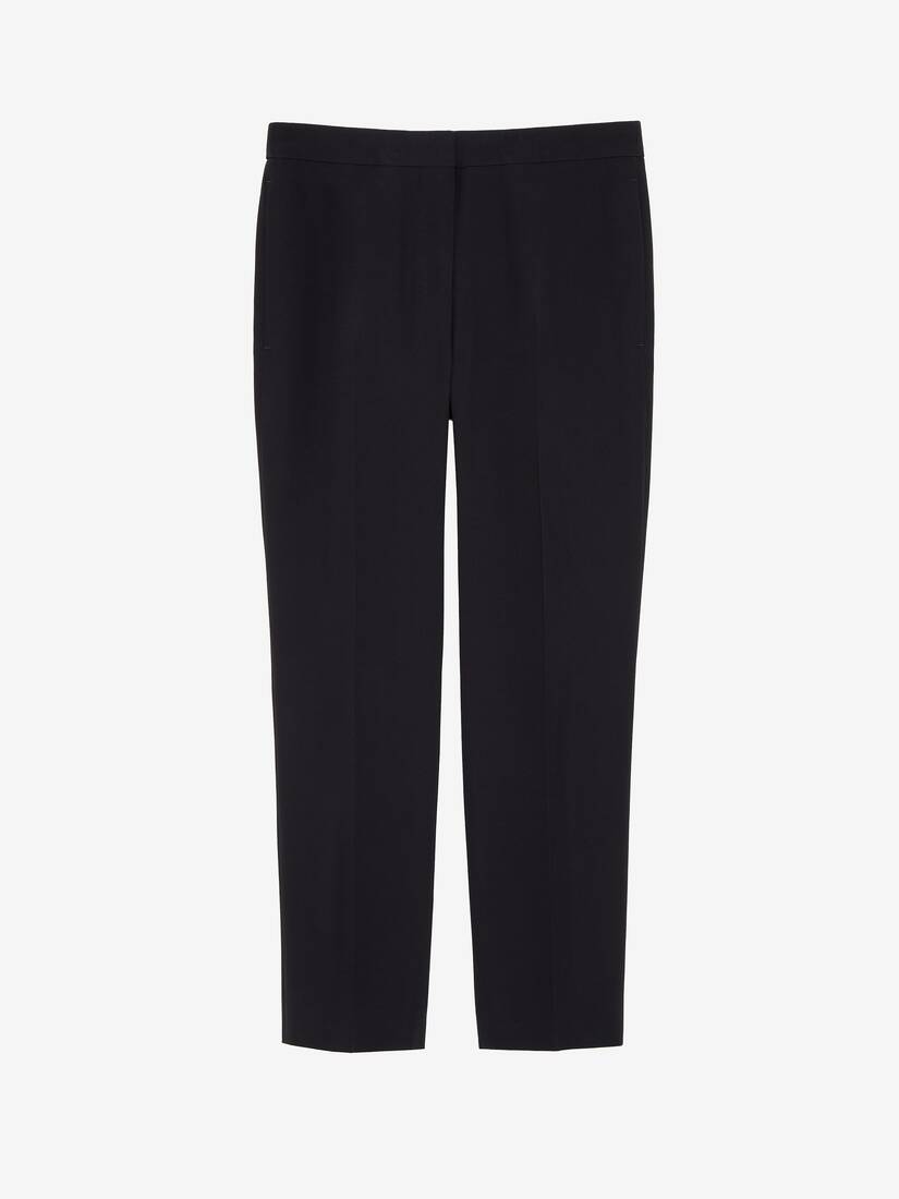 Pantaloni a sigaretta in crêpe | Alexander McQueen - image 1