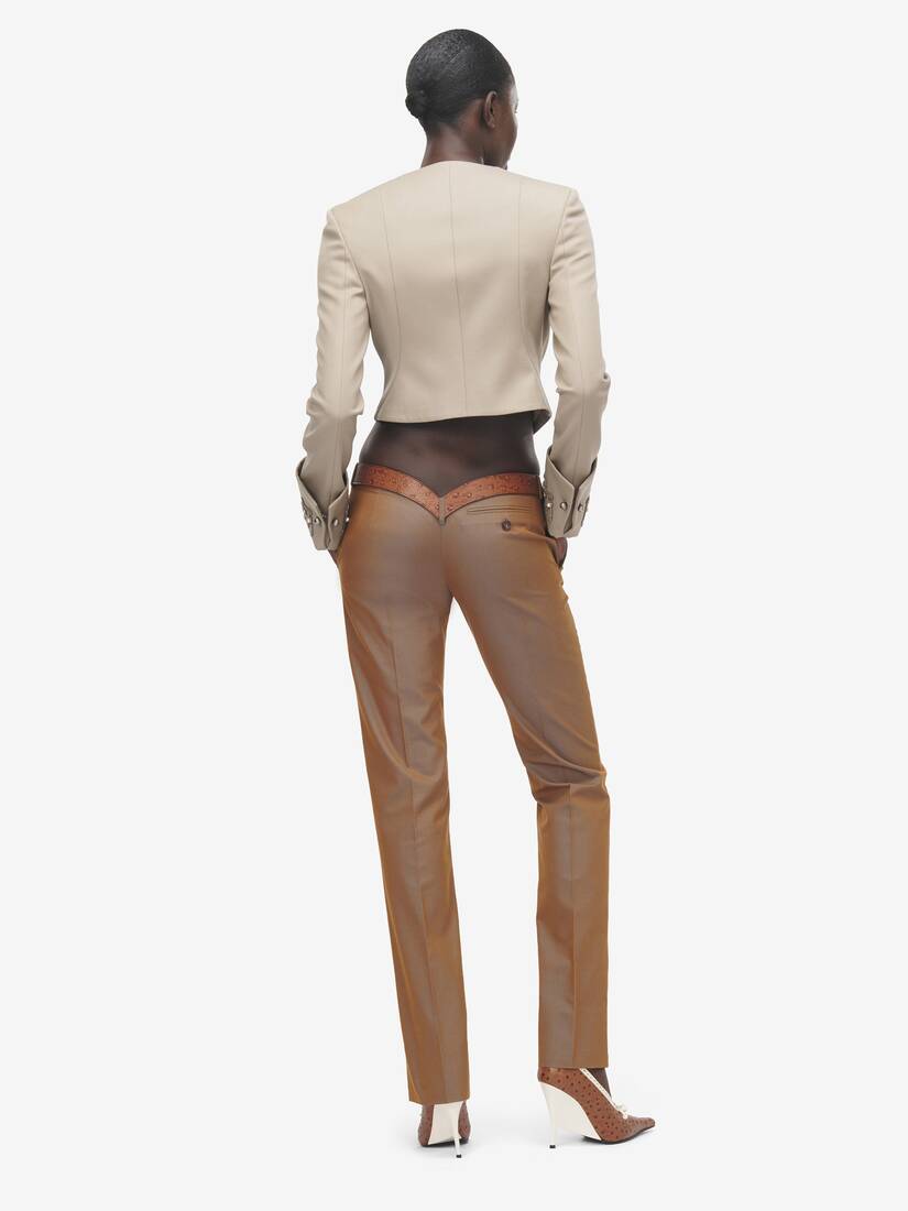 Pantalon Bumster irisé | Alexander McQueen - image 2