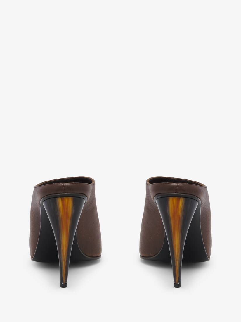 Horn Heel Mule | Alexander McQueen - image 4