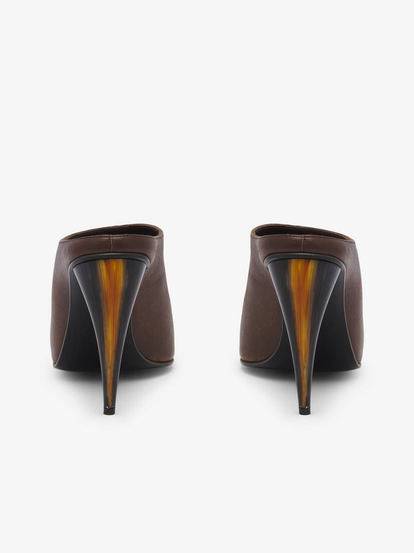 Horn Heel Mule | Alexander McQueen - image 4