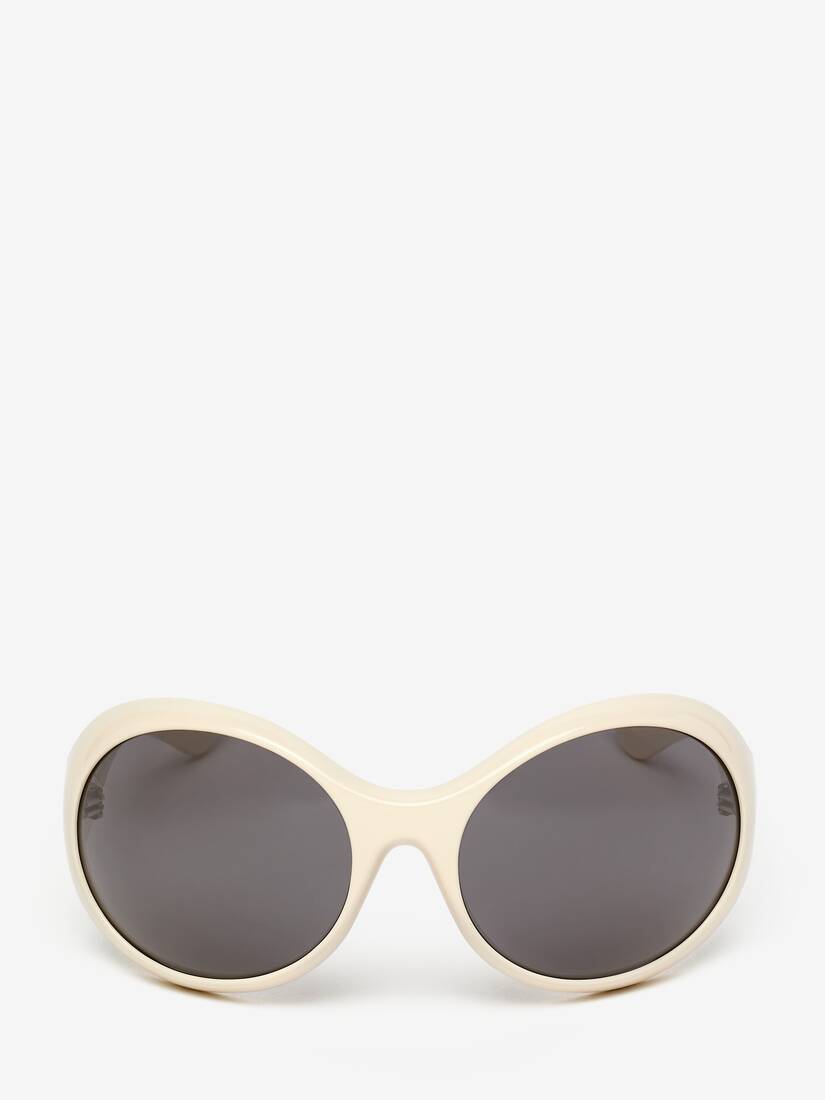 Lunettes de soleil rondes Kate | Alexander McQueen - image 1