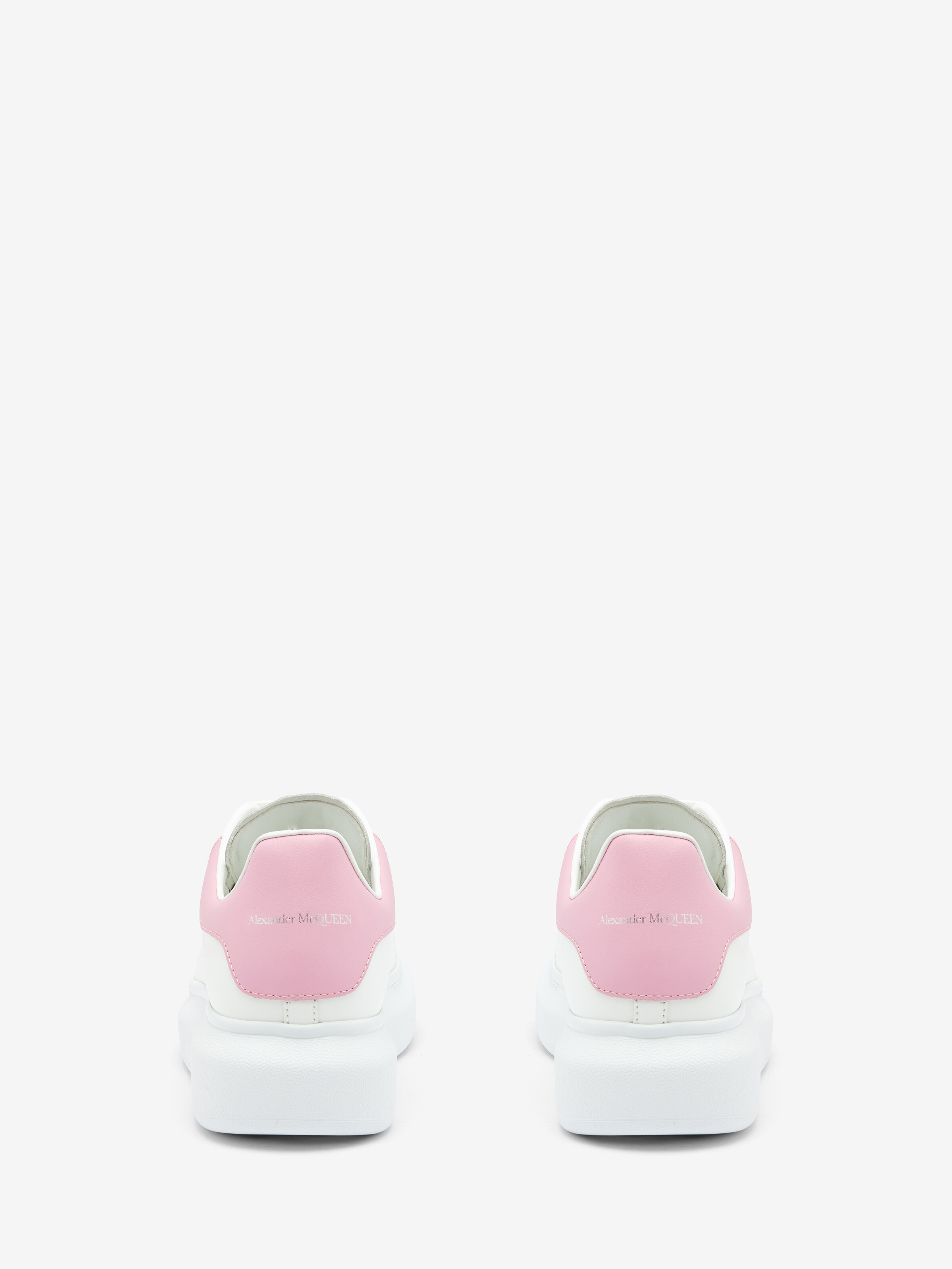 Oversized-Sneaker für Damen in Weiß/Pink in Kalb Leder | Alexander McQueen - image 3
