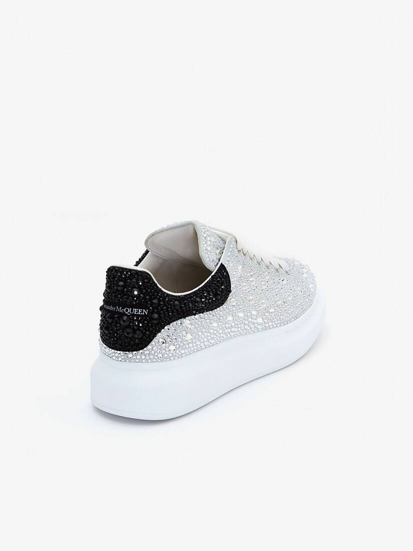 Crystal-embellished Oversized Sneaker | Alexander McQueen - image 3