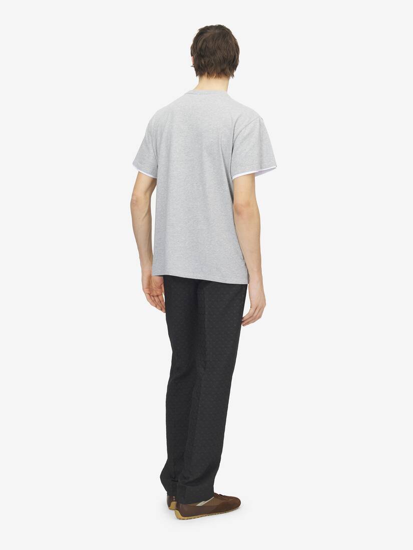 Skull Applique T-shirt | Alexander McQueen - image 4