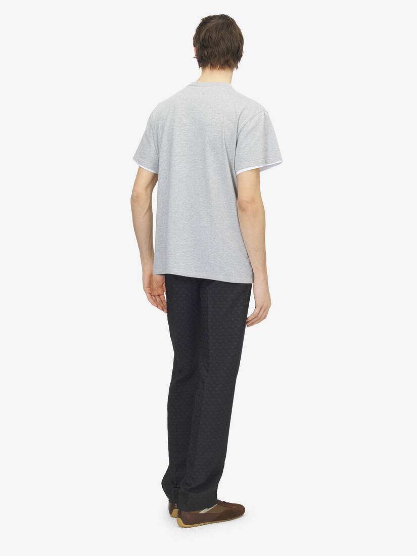 Skull Applique T-shirt | Alexander McQueen - image 4