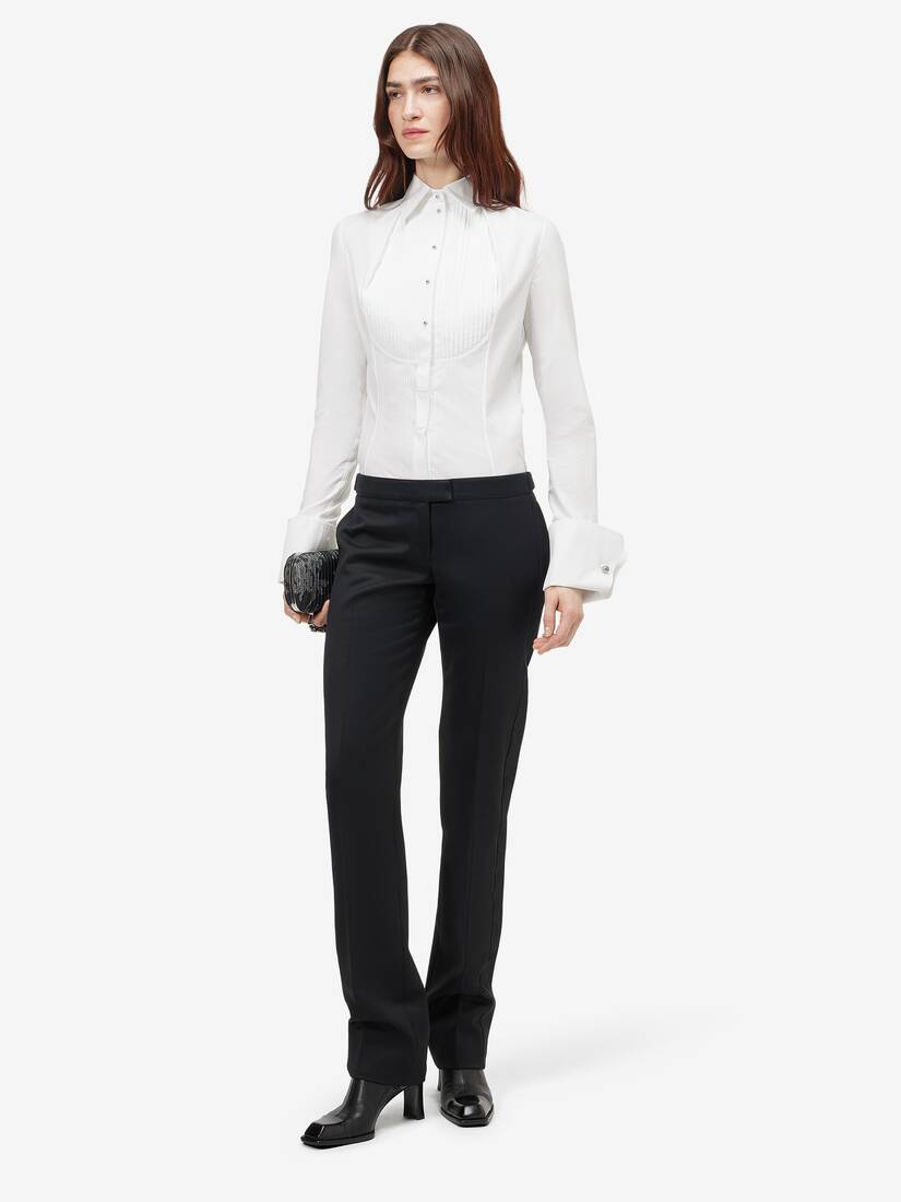 Tuxedo Striped Shirt | Alexander McQueen - image 2