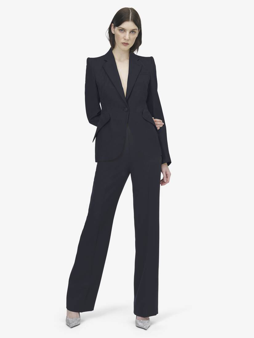 Veste à simple boutonnage en laine | Alexander McQueen - image 2