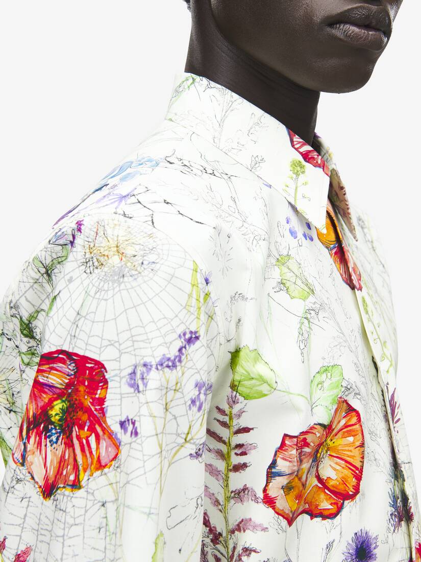 Chemise à imprimé Meadow Floral | Alexander McQueen - image 5