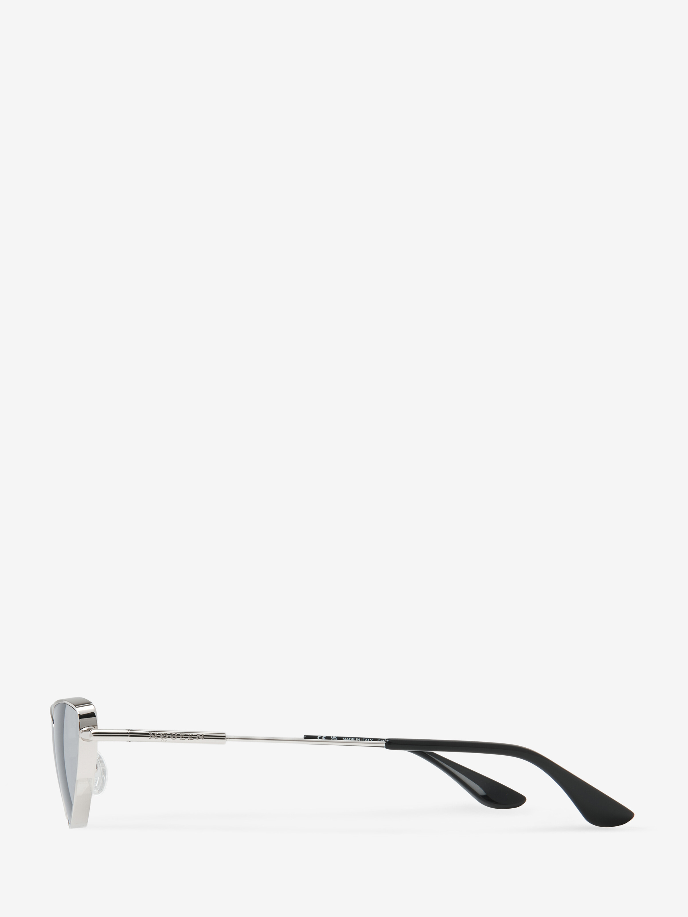 Metal T-bar Soft Cat-eye Sunglasses