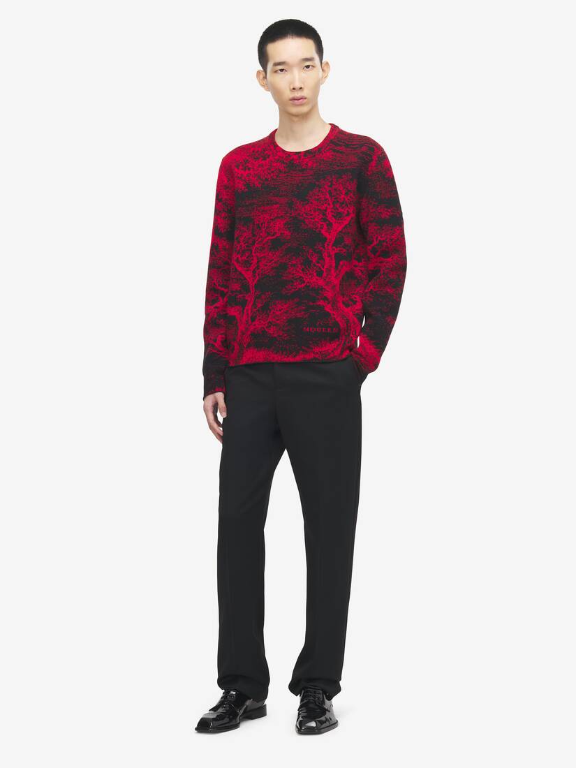 Tree Of Life' Jacquard Jumper | Alexander McQueen - image 2