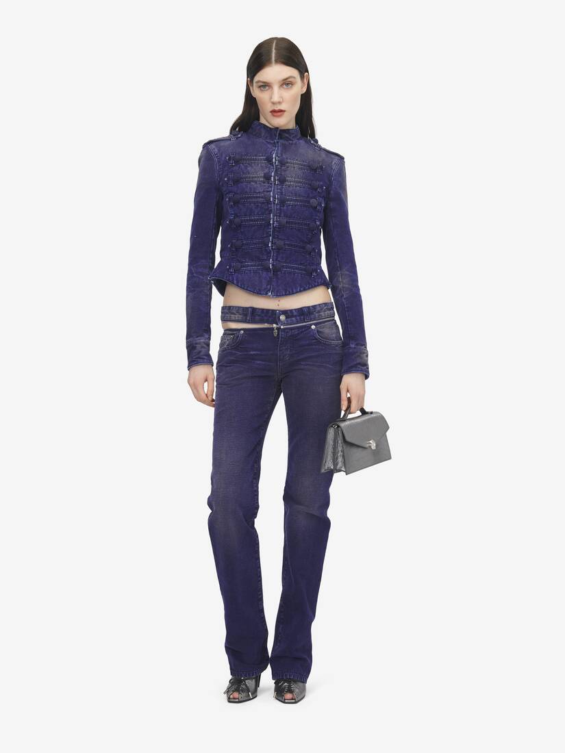 Veste Uniforme en denim | Alexander McQueen - image 2