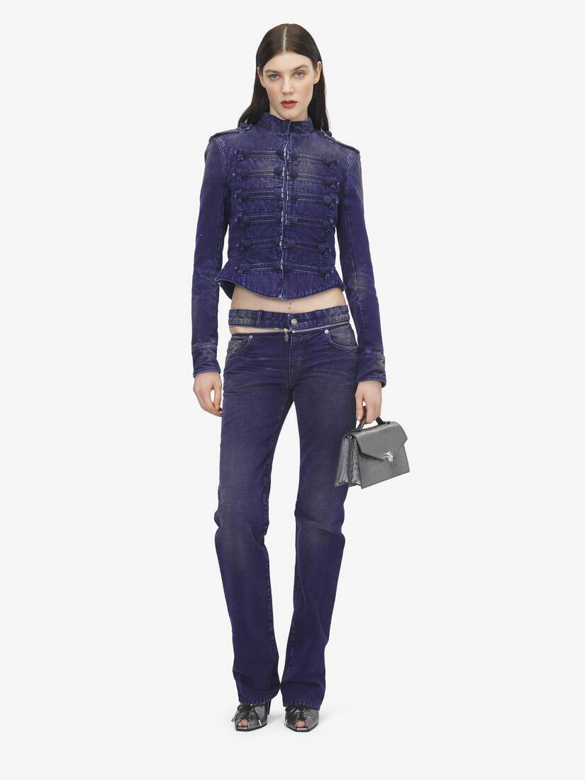 Uniform Denim Jacket | Alexander McQueen - image 2