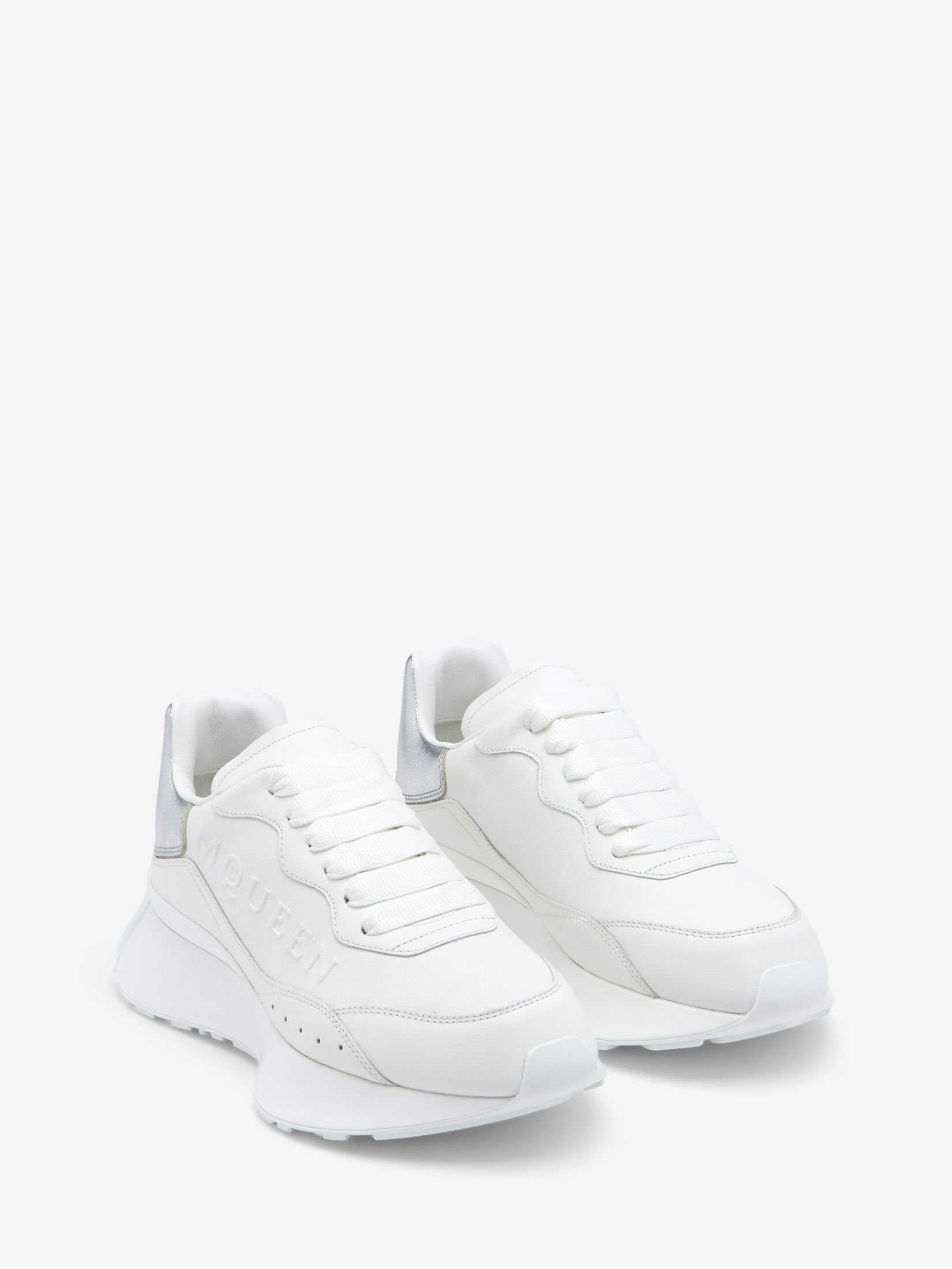 alexander mcqueen women's white sneakers