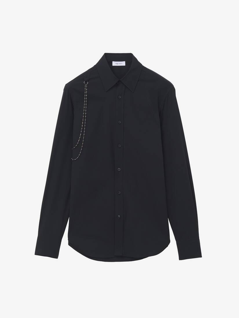 Chemise à harnais en chaîne | Alexander McQueen - image 1