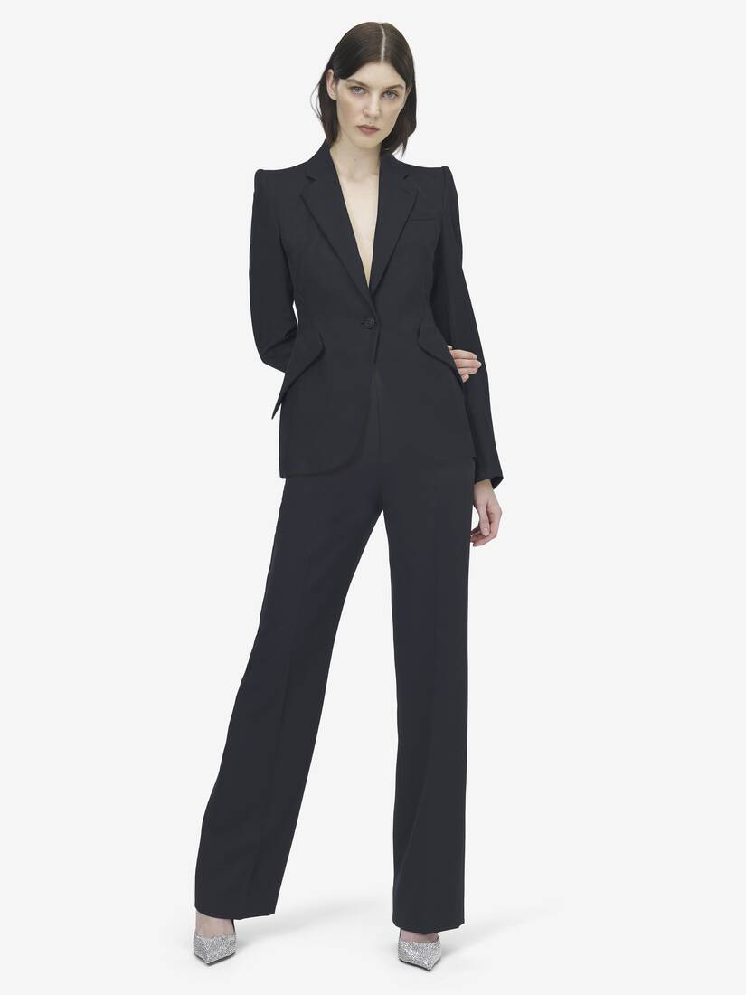 Couture-Hose mit hohem Bund | Alexander McQueen - image 2