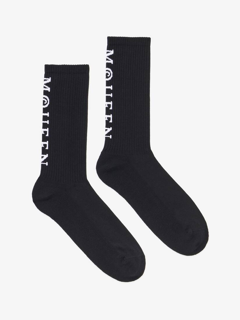 McQueen Logo Socks | Alexander McQueen - image 1