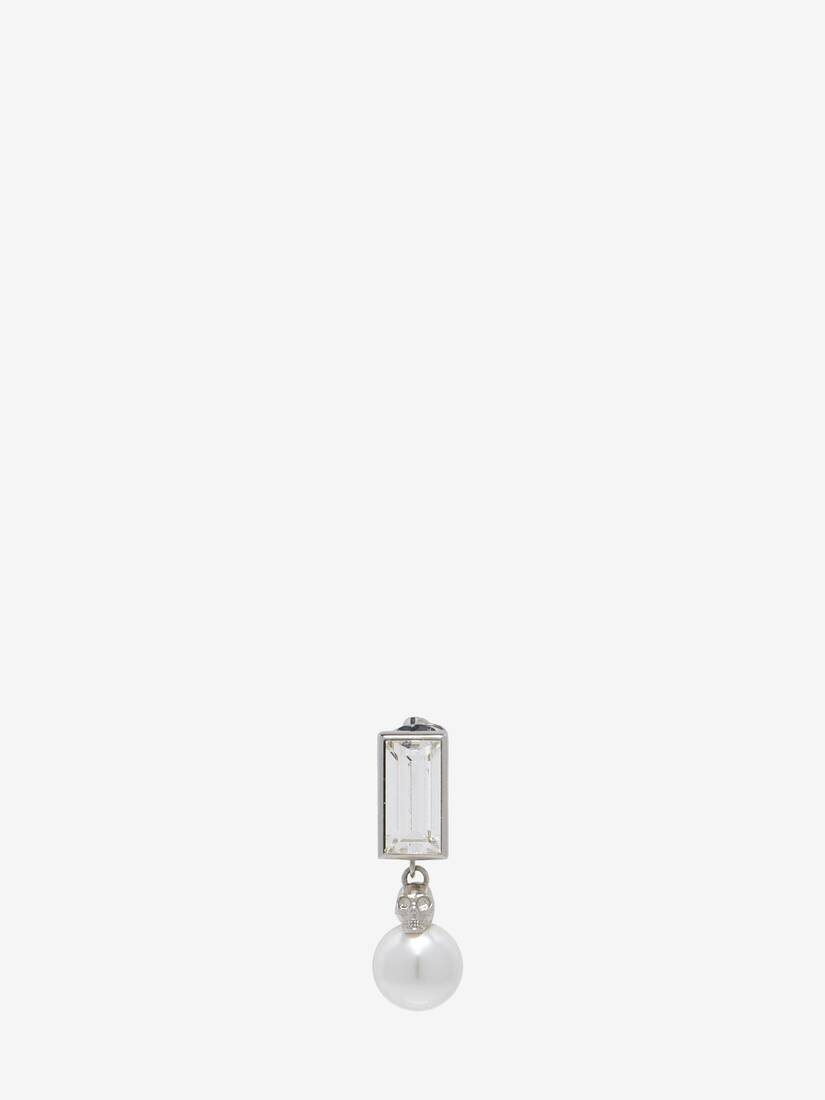 Skull & Pearl Earring