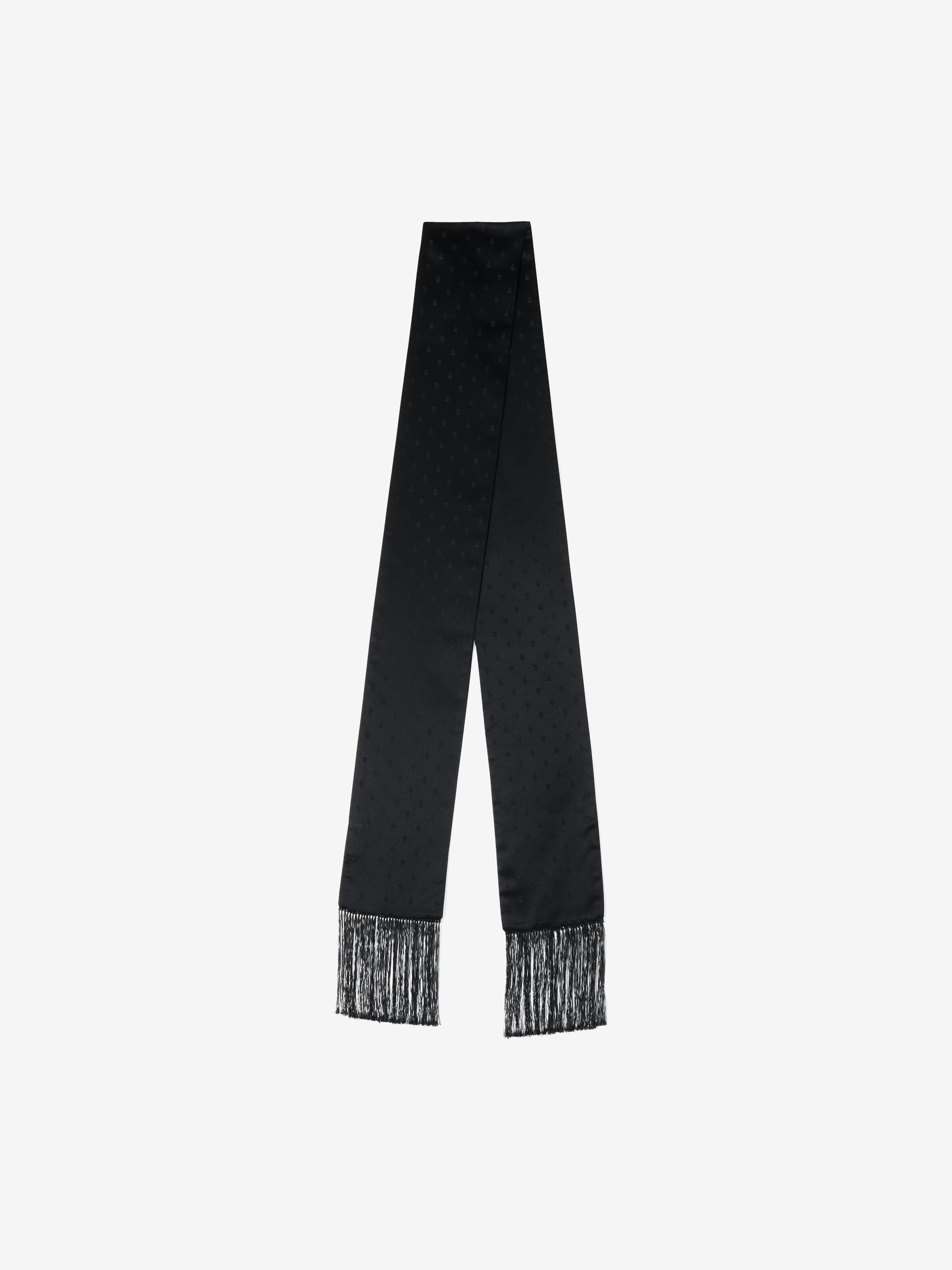 Skull Jacquard Scarf