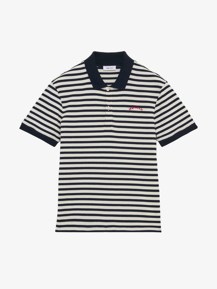 Striped Polo Shirt | Alexander McQueen - image 2
