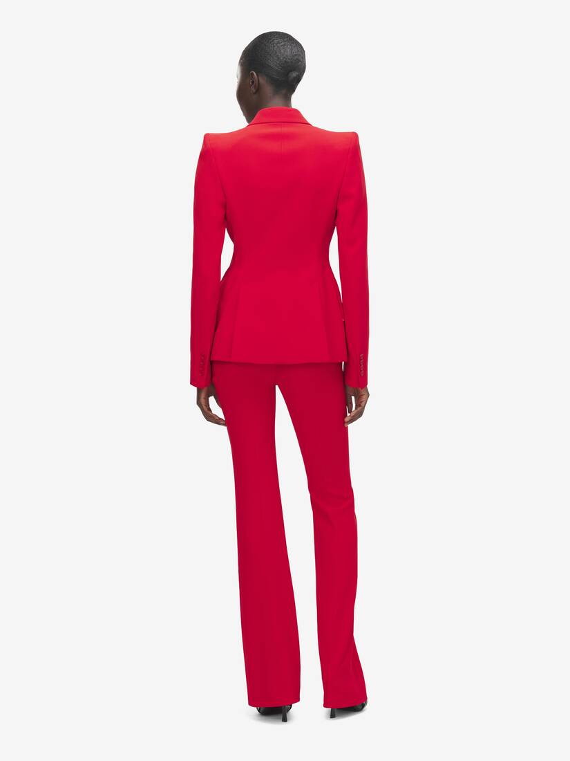Pantalon Bootcut En Crêpe | Alexander McQueen - image 4