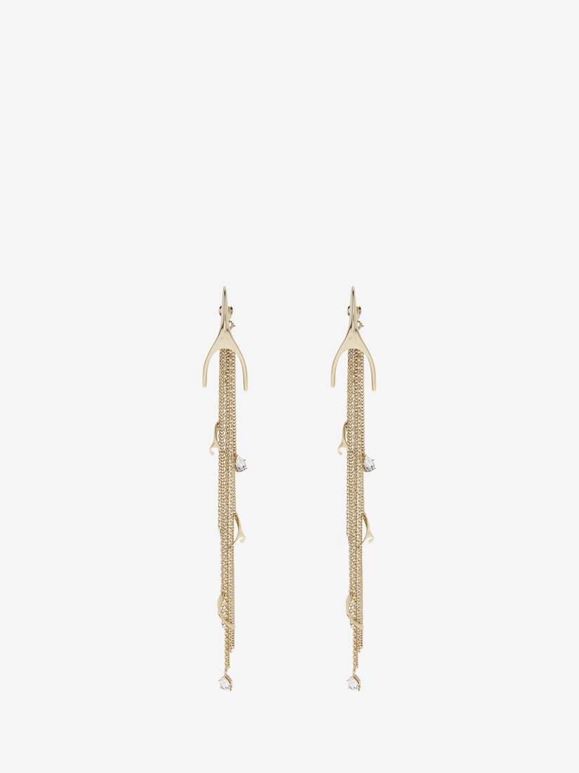 Wishbone Earrings | Alexander McQueen - image 1