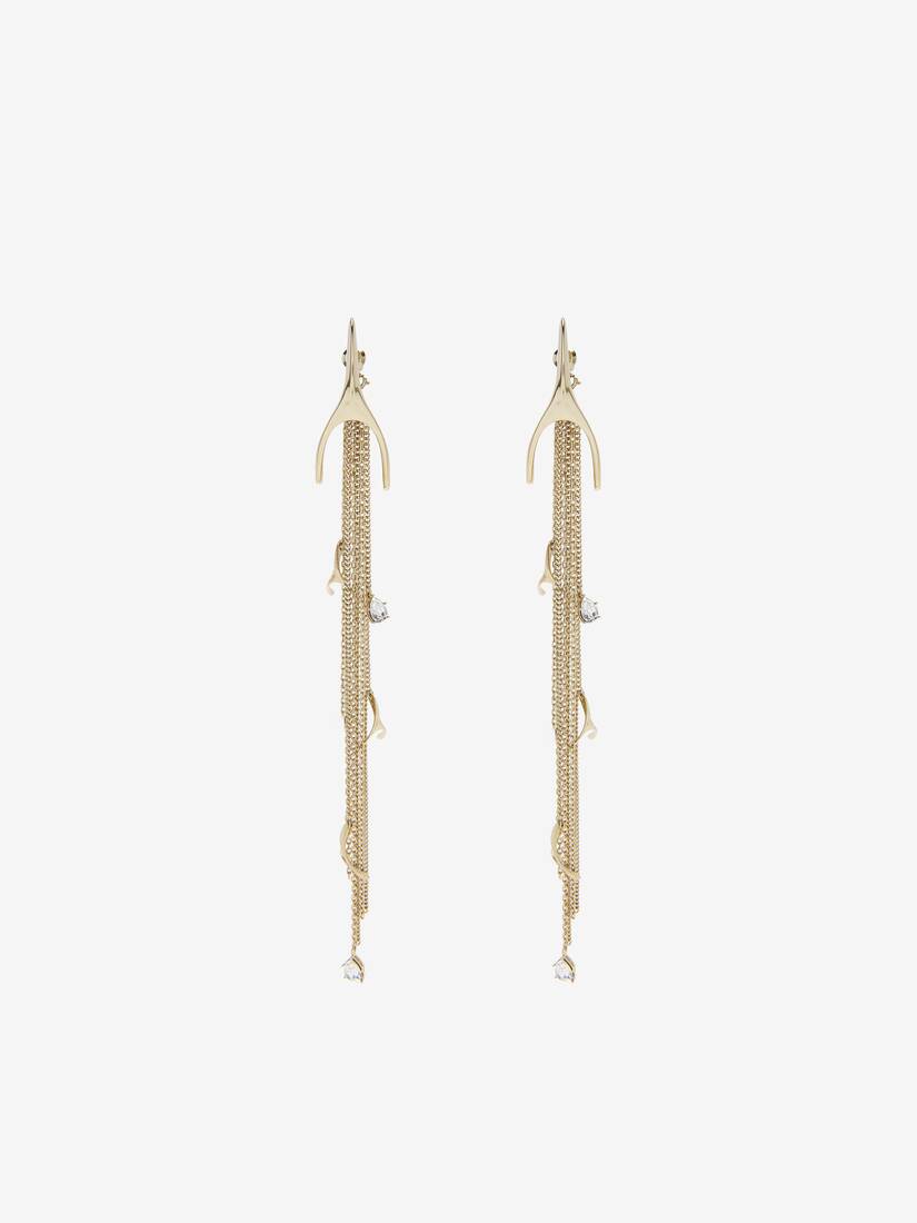 Wishbone Earrings | Alexander McQueen - image 1