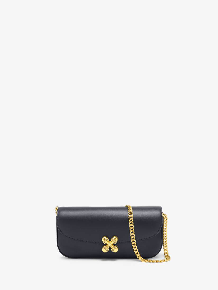 小号McQueen Skull Flower手袋
