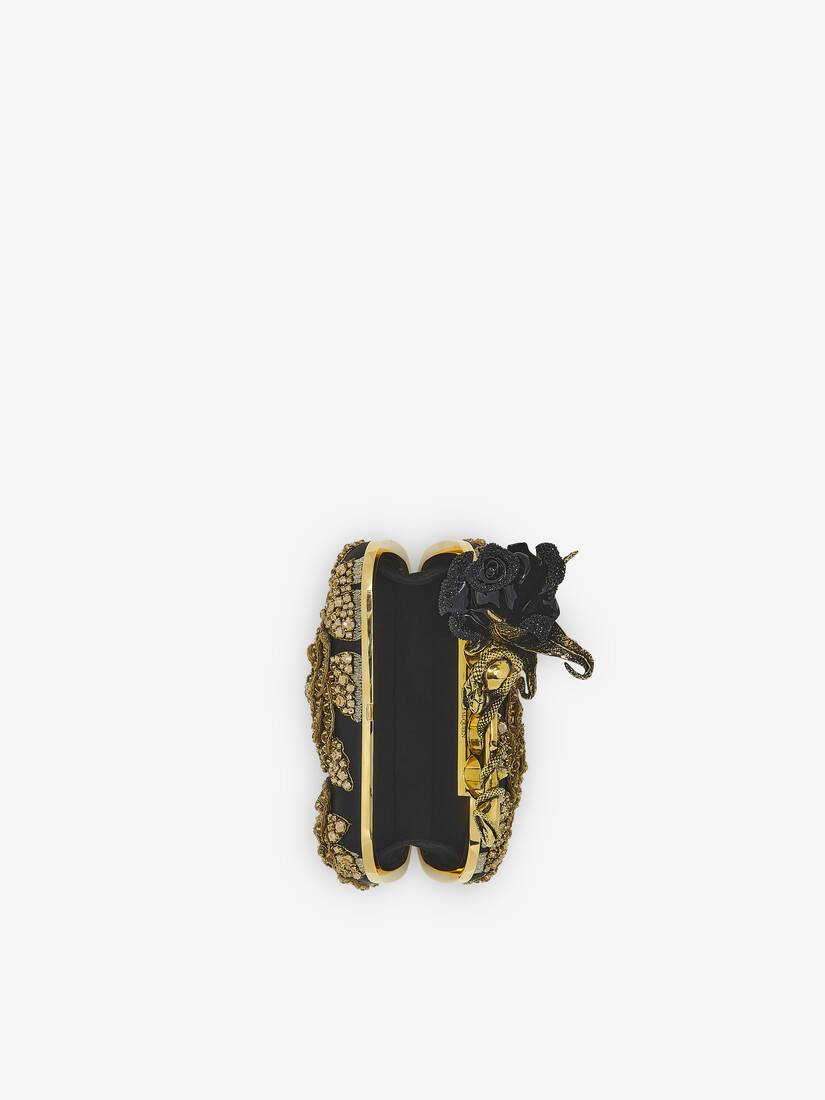 Rose & Snake Knuckle Clutch