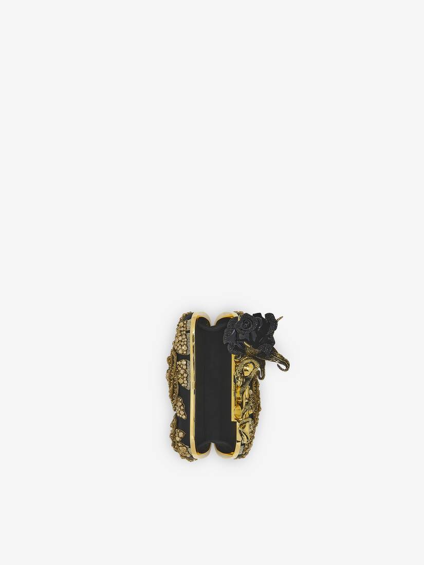 Rose & Snake Knuckle Clutch