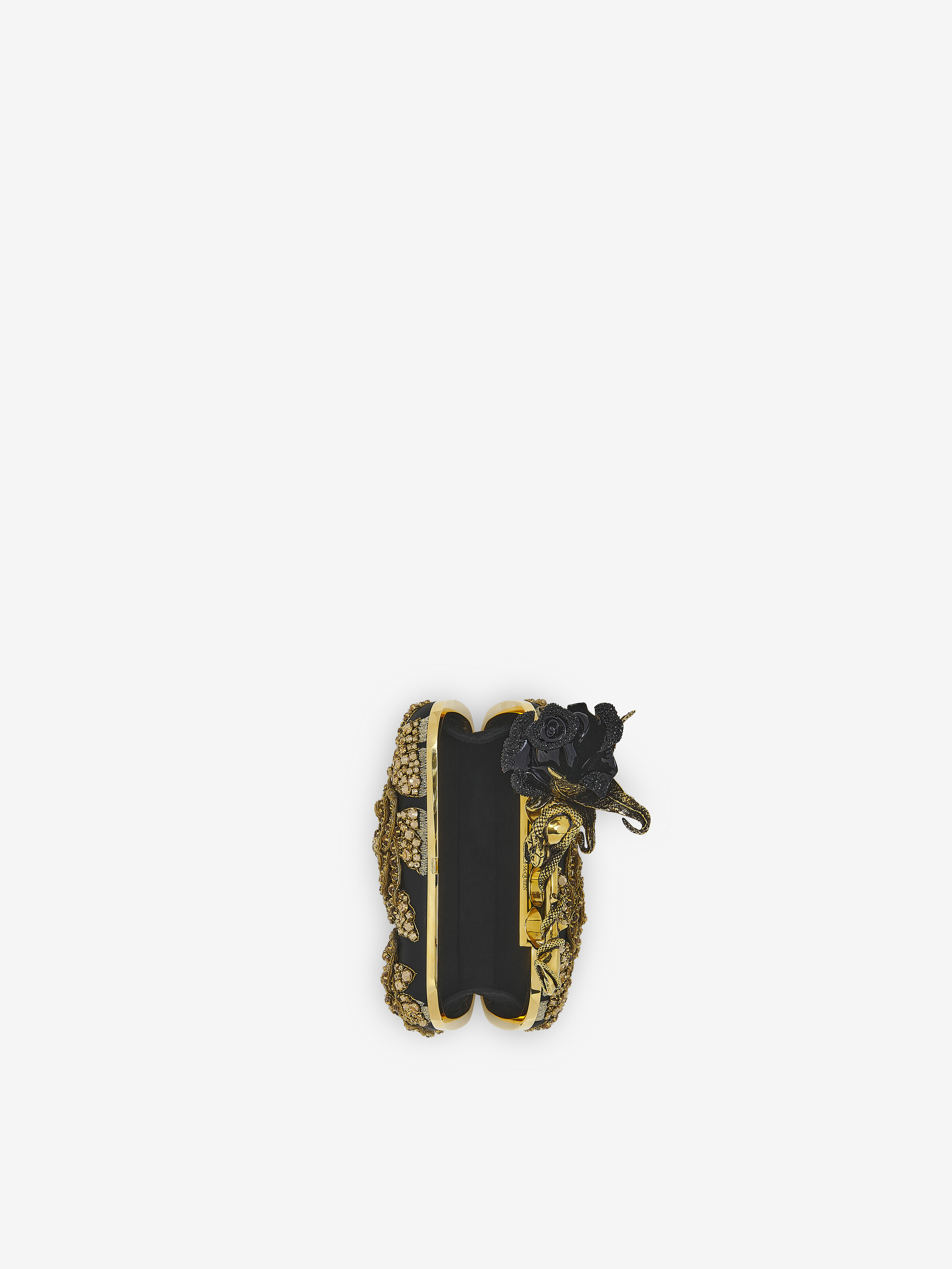 Rose & Snake Knuckle Clutch