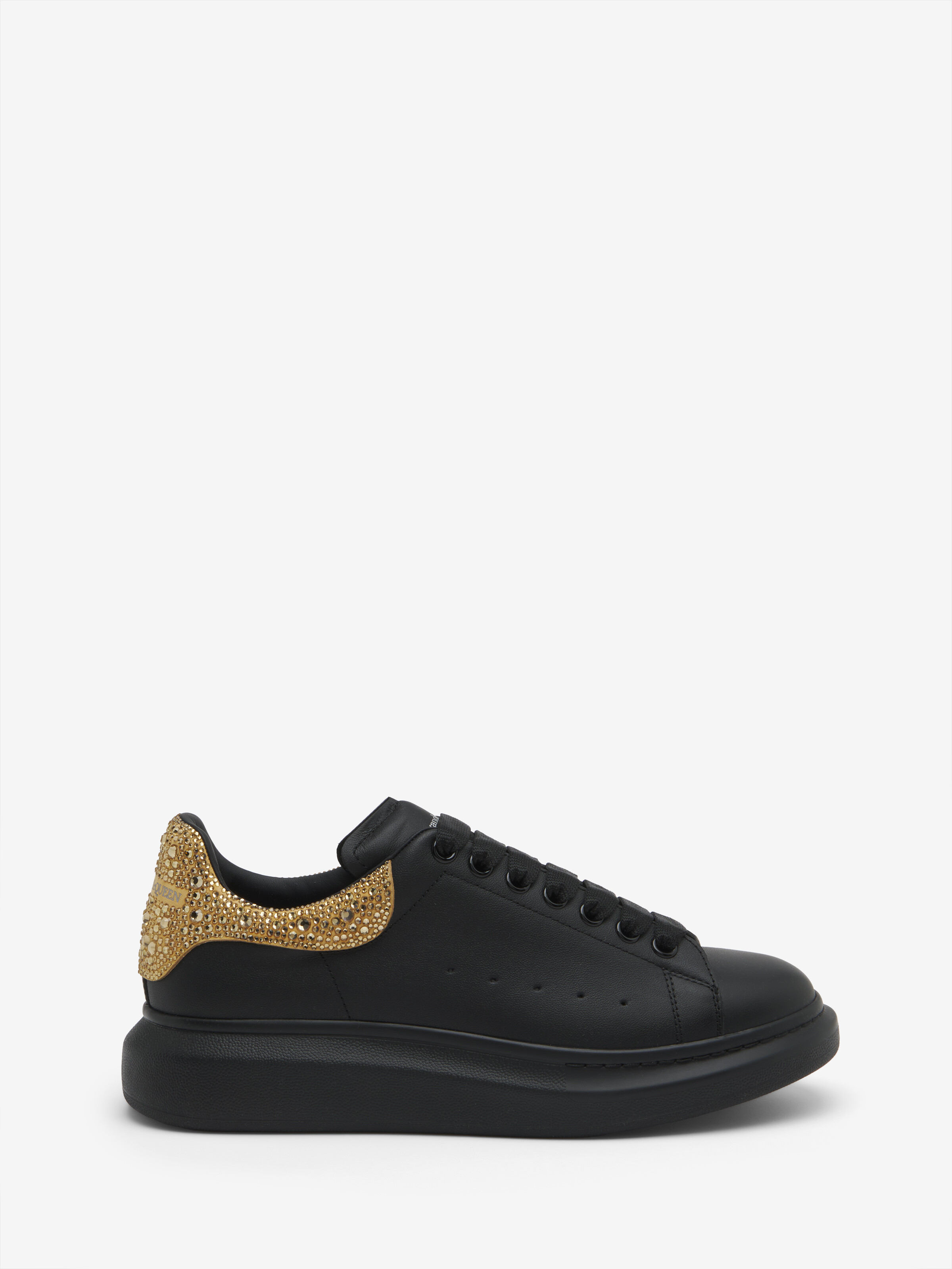 Sneaker oversize da Uomo in Nero/Oro Alexander McQueen IT-IT