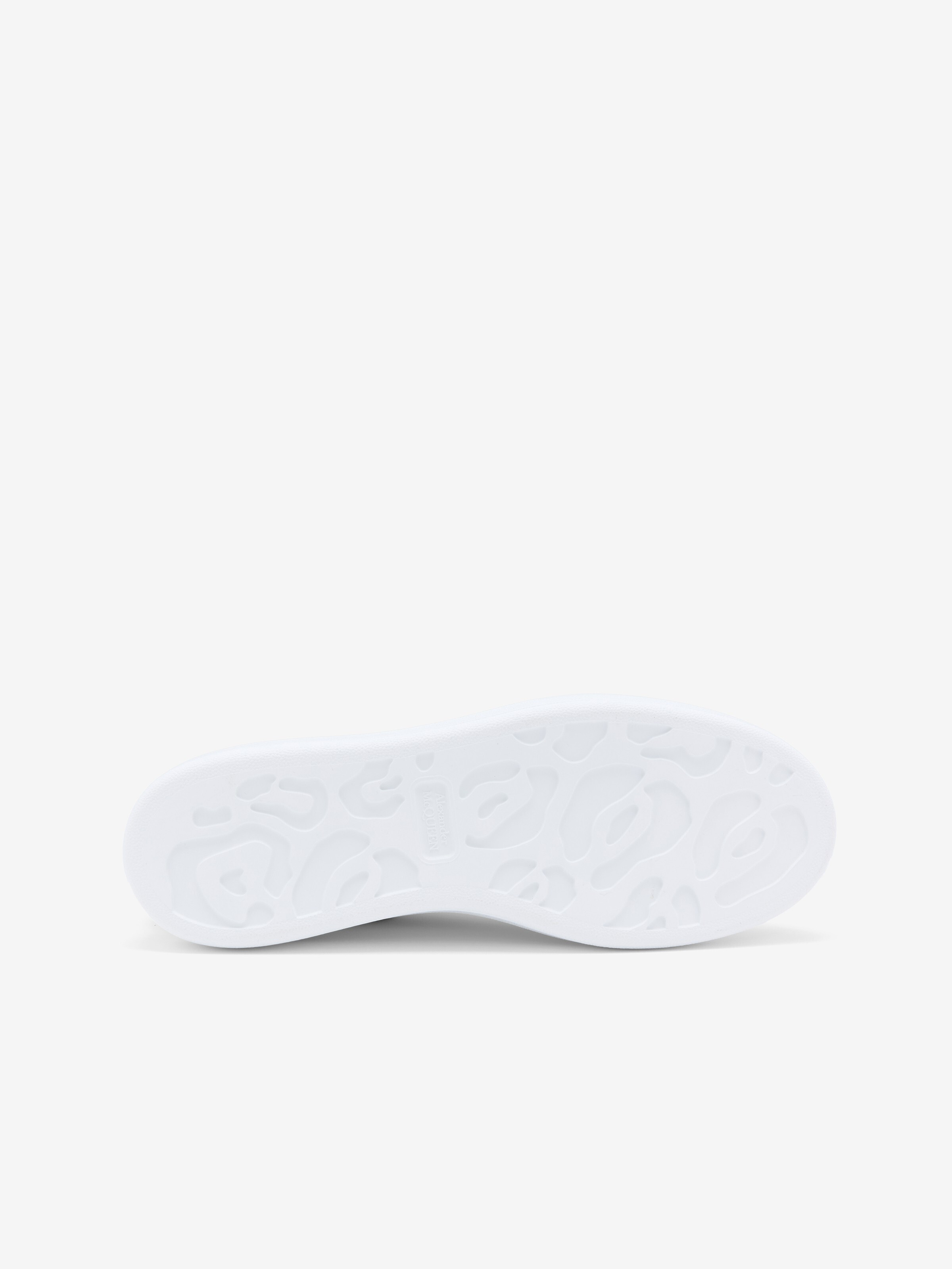 Women's Oversized Sneaker in White/Multicolour in Calf Leather | Alexander McQueen - image 5