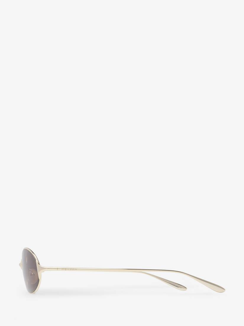 Neo Oval Sunglasses | Alexander McQueen - image 4