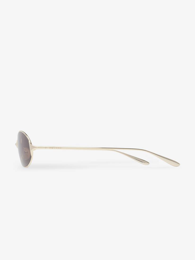 Neo Oval Sunglasses | Alexander McQueen - image 4