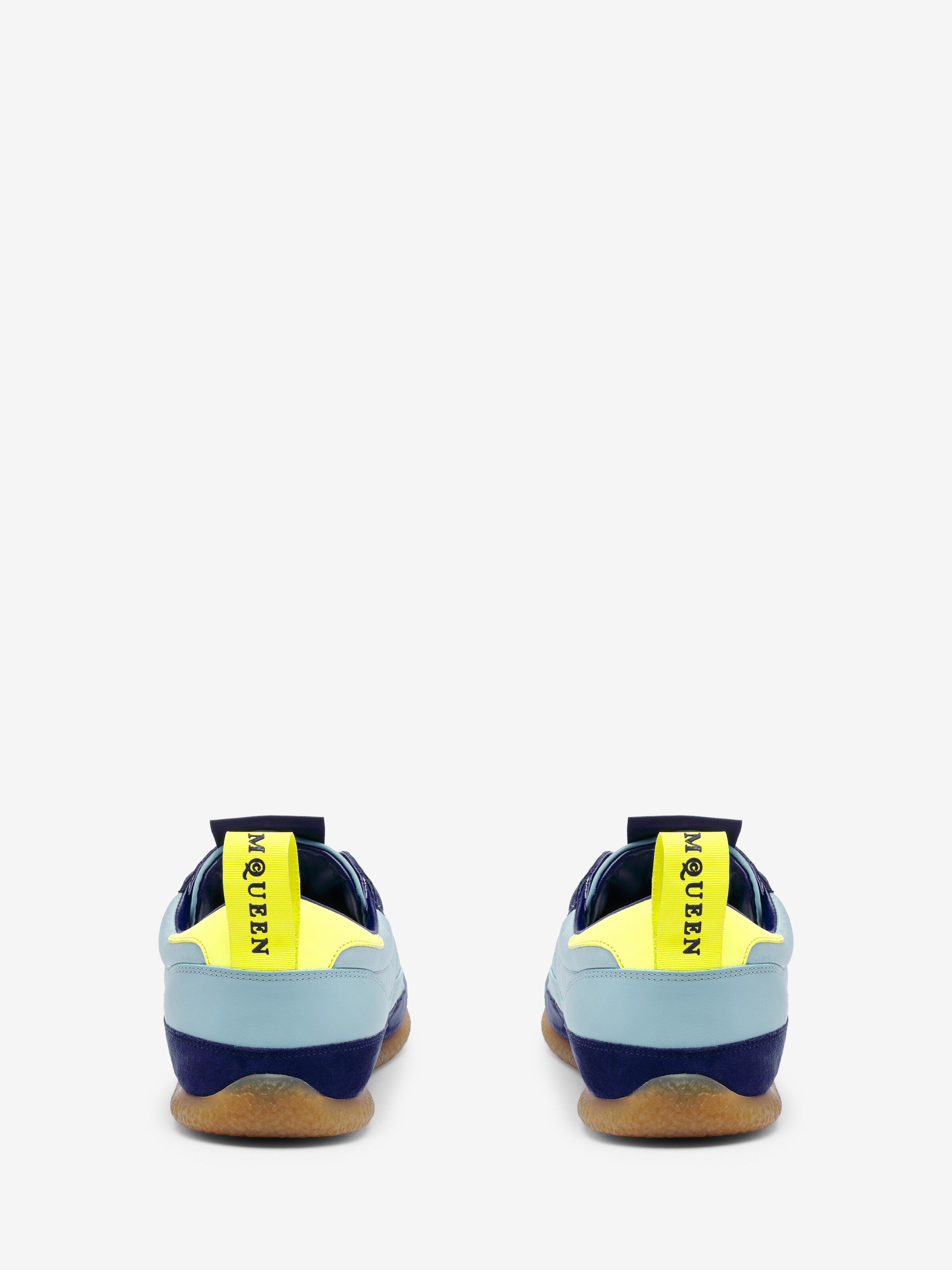 Sneaker EC1 da Donna in Blu in 100% Pelle di vitello | Alexander McQueen - image 3