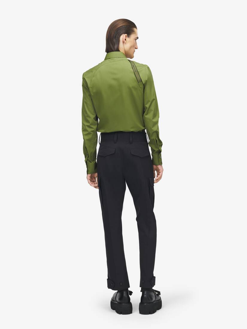 McQueen Logo Harness Shirt | Alexander McQueen - image 4