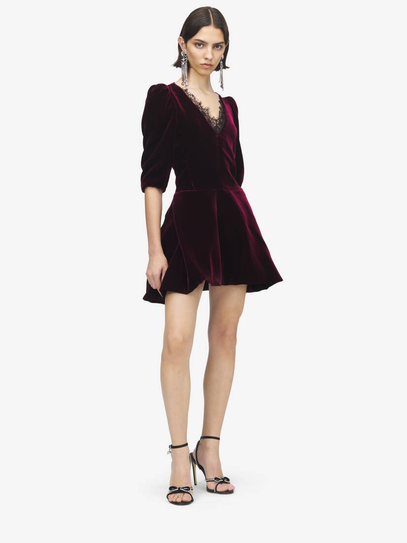 Velvet Mini Dress