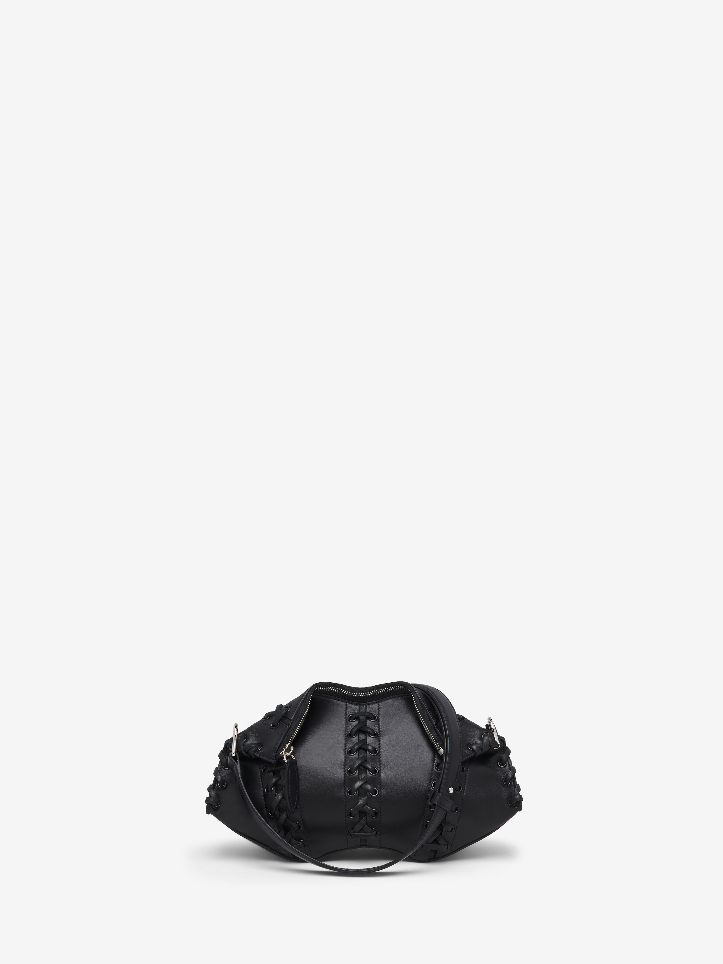 Women's Manta Clutch in Black in Calf Leather | Alexander McQueen - image 6