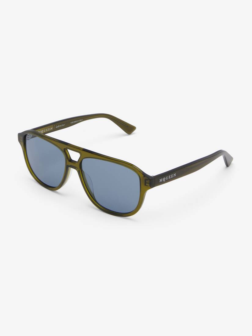 Lunettes de Soleil Signature Essentials | Alexander McQueen - image 3
